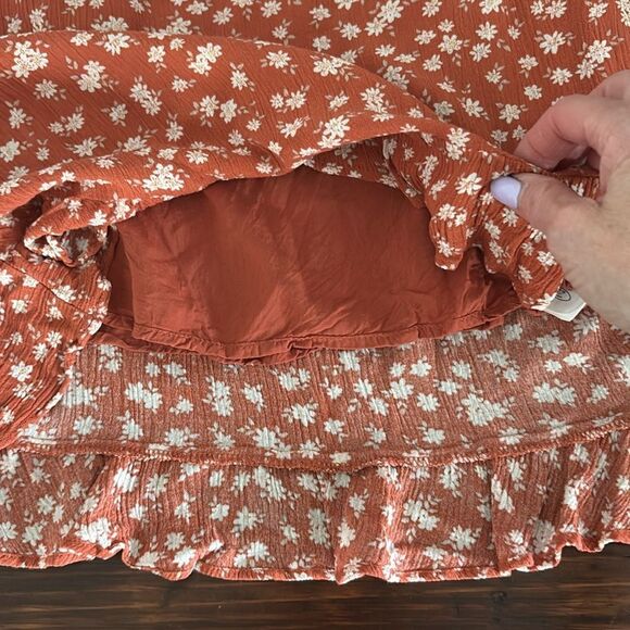 Abercrombie & Fitch Floral Mini Skirt Size XS - Picture 4 of 10